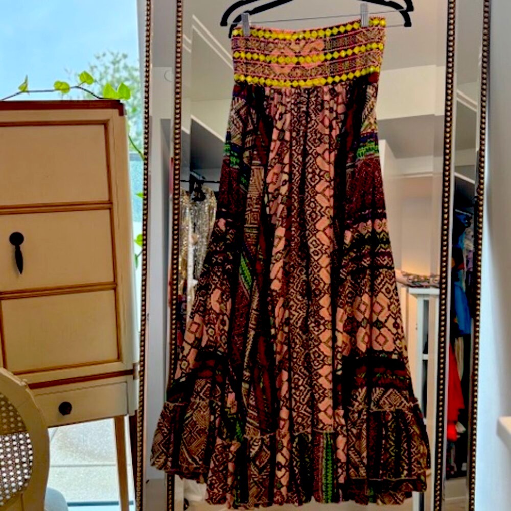 NWT Luna LLena Maxi Skirt, "Vestido" Size Medium